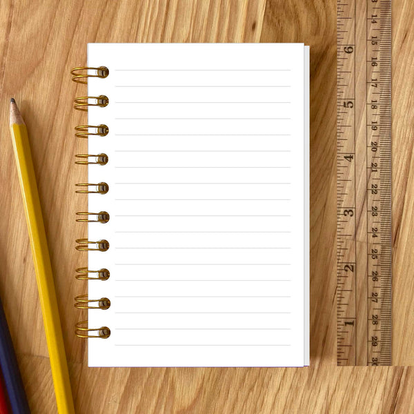 Hand Crafted Wire Bound Journals with Lined or Blank Pages