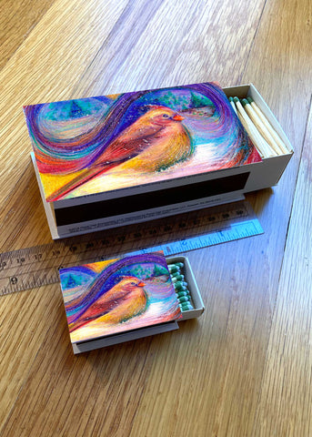 Match Boxes - Hand Crafted Art Cover