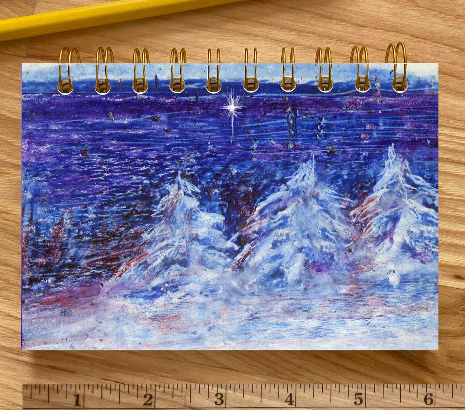 Hand Crafted Wire Bound Journal